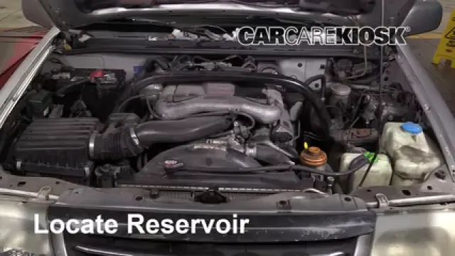 1999 Suzuki Grand Vitara JLX 2.5L V6 Líquido limpiaparabrisas Agregar líquido